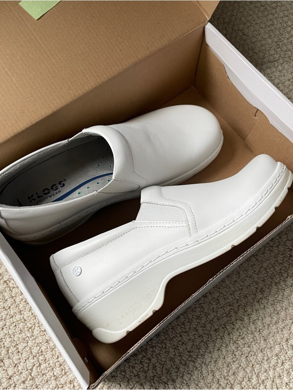 White Klogs / size 11